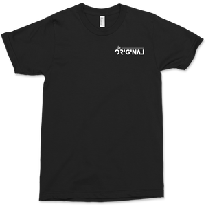 Black short sleeve Be Original shirt