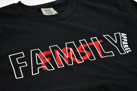 Tシャツ・カットソー FAMILY FIRST FW23 SHIRT WITH LOGO (SHF2305_DARKBLUE) T-Shirts – Family First Apparel