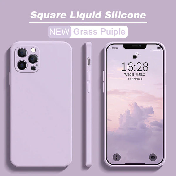 Liquid Silicone Shockproof Case For iPhone 14, 14 Pro, 14 Plus, 14 Max