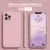 Pink silicon iPone 14 case